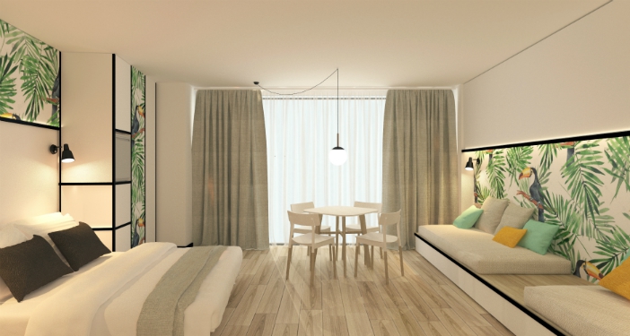 Superior family room Hotel Calypso