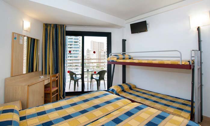 Double bunk rio park hotel benidorm
